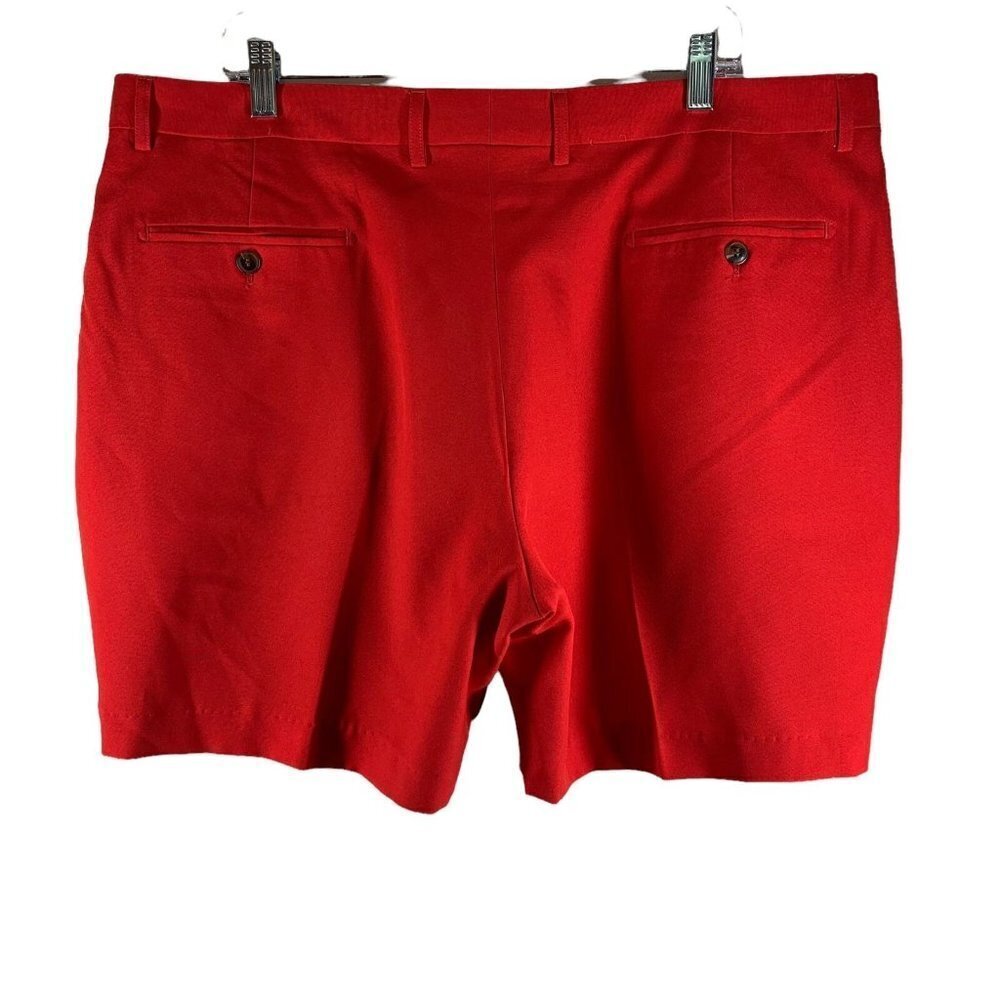 Nwt Shinesty Red Twill Classic Men's Shorts Size 40 — image 3 of 4